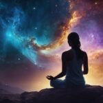 Persona meditando, mostrando la tranquilidad que la espiritualidad puede ofrecer.
